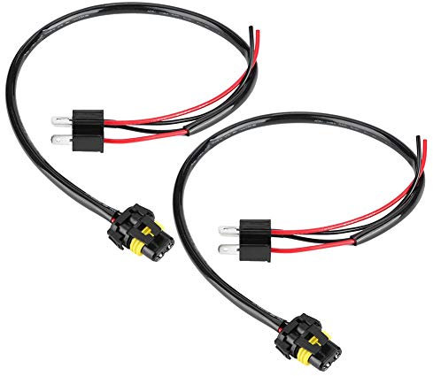 2 stücke H4 Fassungen zu 9006 Birnen Kabelbaum Scheinwerfer Nebelscheinwerfer Conversion Adapter Kabel, Konverterkabel