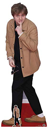 Star Cutouts CS800 Lewis Capaldi Scottish Singer Songwriter Large Fun Cardboard Perfect for Celebrity Parties, Gifting, Weddings and Events Height 174cm 5ft 8in with Free Table top Cutout, Multicolour