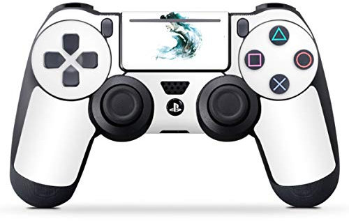 Skin kompatibel mit Sony Playstation 4 PS4 Slim Controller Folie Sticker Disney Princess Frozen ELSA Offizielles Lizenzprodukt