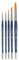 Pinceau Raphael Série 8204 Kaerell, 2/0, 0, 2, 6, 12 .Set 5 pcs (Raphael France)