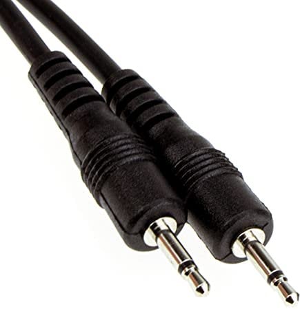 Mono Kabel 2,5 mm Männlich Zum 2,5 mm Mono Klinkenstecker Stecker Audio Anschlusskabel 1 m [1 Meter/1m]