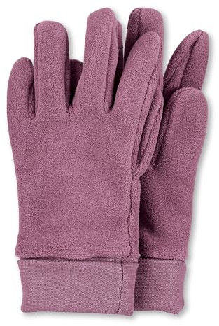 Sterntaler Baby Unisex Fingerhandschuhe Kinder Fingerhandschuh - Fingerhandschuhe, Handschuhe Kinder - aus Microfleece - brombeer, 5