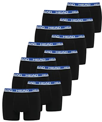 HEAD Herren Basic Boxer Pant Shorts Unterwäsche Unterhose 12 er Pack