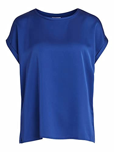 Vila VIELLETTE S/S Satin TOP/SU - NOOS