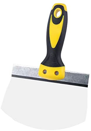 Doumneou de Yeso para Pintura de Pared de Acero Inoxidable EspáTula para Masilla Cuchilla Raspadora Alimentador de Pintura EspáTula de Llenado Herramientas de ConstruccióN