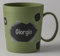 ILS I LOVE SHOPPING Tazza Personalizzata con Nome Bicchiere in plastica 350ml per Microonde con manico colazione Made in Italy (GIORGIO)