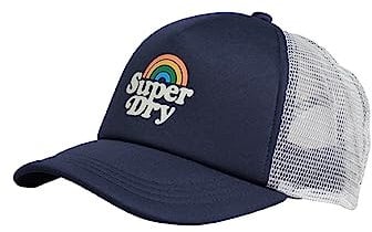 Superdry Damen Vintage Trucker Cap Finster Marineblau 1SIZE