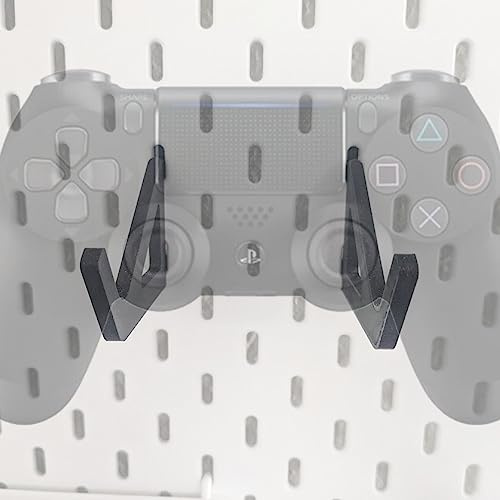ULROAD Controller Halterung kompatibel mit ikea Skadis Playstation XBOX PC Gamedpad Halter I Skadis Zubehör