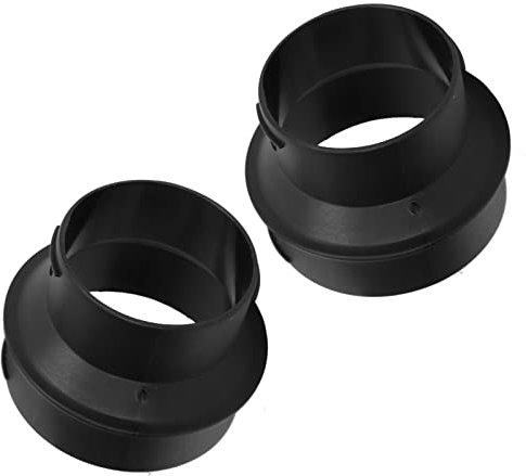 Auslass-Auspuff-Verbindungsstück, 1 Paar Standheizungs-Adapterrohr, 60 Bis 75 Mm, Heizungskanalrohr-Verbindungsstück für Webasto-Heizung standheizung y verteiler 60mm,schlauchverbi