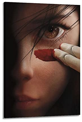 VZRSQZK Alita Battle Angel Poster, dekoratives Gemälde, Leinwand-Wandposter und Kunstdruck, modernes Familienschlafzimmer-Dekor-Poster, 60 x 90 cm