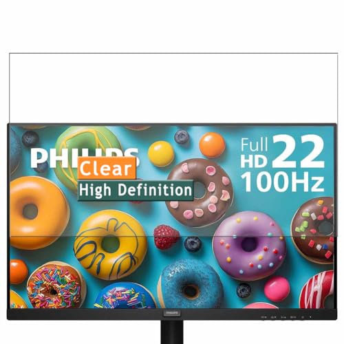 Vaxson 3-Pack Screen Protector, compatible with PHILIPS 221V8LB 22 Monitor, TPU Guard Film Protectors Sticker [NOT Tempered Glass]