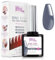 One Step Gellack Nagellack UV/LED One Step 12 ml - Dunkelgrau - Gel Polish - Glänzende Nägel Sofort Mit oder Ohne Basis und Top Coat