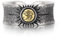 LAOYEFACAI Herrenring matt in 925 Sterling Silber Auge des Horus Ring Open Vintage Ring Gothic Männer Ringe (01)
