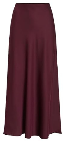 Vila Viellette Hw Midi Skirt - Noos