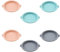 TIANLIN Moule à Cake en Silicone - Lot de 6 Moules Ronds Ø 10 cm - Idéal Pâtisserie Maison, Cupcakes et Petits Gâteaux (Résistant au Four)