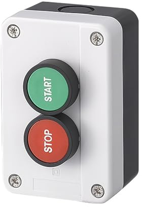 Caja de interruptor de botón pulsador momentáneo,IP65,con llave y botón pulsador de salida con autobloqueo y prensaestopas,440 V,10 A,para abridores de portones automáticos (Estilo 4)