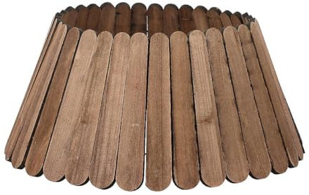 Holyart Base Albero di Natale Legno Scuro ad Anello diam. 70 cm