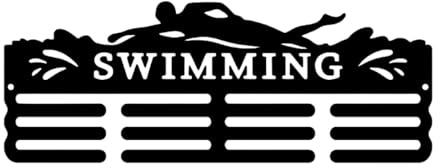 Lljsszr Organizzatore per Medaglie, Espositore per Medaglie, Supporto Sospeso in, Robusto Porta Medaglie, Nuoto