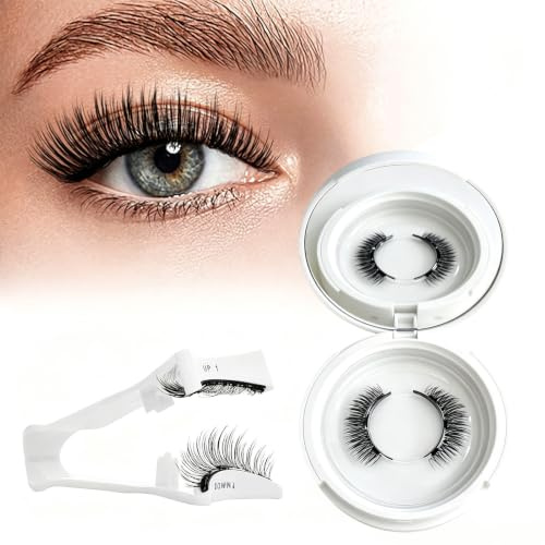 Kit Faux Cils Magnétiques Naturels Réutilisables avec Applicateur