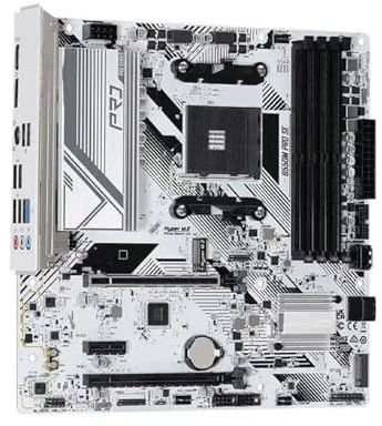 Motherboard Fit For ASRock B550M PRO-SE Desktop Computer 5V3 Pin White Gaming AMD Motherboard Ryzen 5500 / 5600G