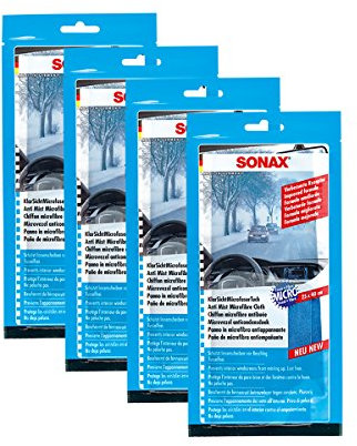 SONAX 4X 04212000 Klarsicht Microfasertuch 1St