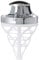 Wirquin 30721551 Filtre à cheveux et grille pour bonde de douche James, gris