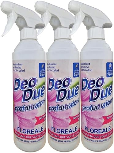 Deo 2 500 ml 3 Stück Verschiedene Duftnoten: Weiß Blau Grün Gelb Aloe Arancia Mela Kiefer Vanille Muschio Blumen Türkis Citrus Jasmin EROTIK Lufterfrischer Raumduft Floreale