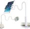 GVEFIVME Gooseneck Tablet Holder, Universal Tablet Stand : 360 Flexible Lazy Arm Holder Clamp Mount Bracket Bed for 4.7~10.5 Pad Air Pro mini,Tablet, Phone, more Devices (White) 1