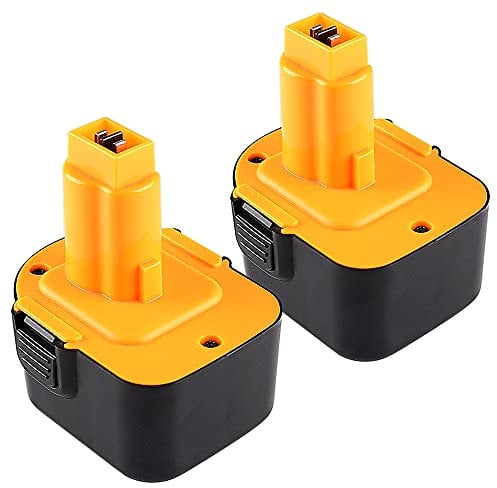 2 Pezzi Powayup Sostituzione per Dewalt 12V Batteria 3.6Ah DW9071 DW9072 DC9071 DE9037 DE9071 DE9072 DE9074 DE9075 152250-27 397745-01