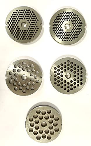 Plaque grille inox tous hachoirs n°20-22 (10mm)