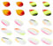 SUPERFINDINGS 12Pcs 12 Stile Coloful Eisen Angeln Köder Oval Angeln Attraktor Spinner Klingen Künstliche Angeln Köder Zubehör für Süßwasser Salzwasser Angeln