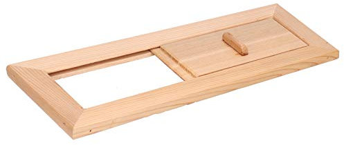 Air Vents, Wooden Sauna Accessory Rectangle Air Vent Covers, Sauna Grille Ventilation for Sauna Room Home