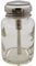 Push Glass Bottle Push Down Pump Alcohol Dispenser for Nail Polish Makeup Remover 80ml, Press Type Alcohol Bottle, Push Down Pump Dispenser, Press Type Solvent Dispenser