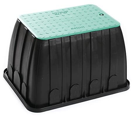 Ventilbox Ventilkasten Verteilerkasten Standard mit Deckel Bewässerung Box 58 x 38,5 cm Schacht für Magnetventile (Standard)