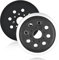 2 Pieces Round Hook and Loop Backing Pad, 125mm 8 Hole Replacement Sander Pad, Sander Base, Sanding Plate, GEX 125-1A PU Accessory Random Orbital Sander