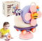 Bambebe Sensory Toys Suction Cup Spinner for 6-12 Month, Montessori 1 2 3 Years Old, Baby Rattles Travel with Snail High Chair, Bath Toddler Boys Girls Birthday Gift (‎2023-LC-Snail)