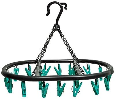 BozexPro 20 Pegs Oval Sock Dryer Pegs, Sock Dryer For Washing Line (1)
