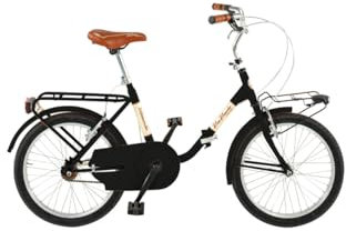 Via Veneto Bazam - Faltrad Folding Mia 20 Zoll (50,8 cm) 6-Gang-Schaltung, Retro-Bike Vintage, Rot Giulia | VV735