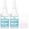 60g Plastic Glue, Super Glue for Waterproof Plastic, Instant Bonding and Repairing, for Metal, Glass, Acrylic, Metal, Wood, Leather, Rubber