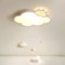 GUANSHAN Kreative LED-Deckenleuchte in Wolkenform mit Sonnen-Cartoon-Wolke, Kronleuchter für Kinderzimmer, warme Deckenlampe, Deckenbeleuchtung für Jungen- und Mädchenschlafzimmer