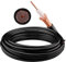 urcianow RG 213 Cavo coassiale da 10 m, Low Loss RG213, 50 Ohms, RG213, cavo a treccia di rame, schermatura per Ham、GPS、radio RF per antenna o scaricatore di sovratensione