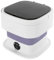 Lavatrice portatile pieghevole, mini lavatrice da 10 litri con timer, piccola lavatrice da viaggio lavatrice mobile da campeggio mini lavatrice con caricamento dall'alto (viola)