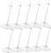 DRESSOOS Doll Carrier for Kids Doll Furniture Doll Rack Holders 10 Pack Plastic Stands for Dolls Model Support Holders Safe for Boys and Girls