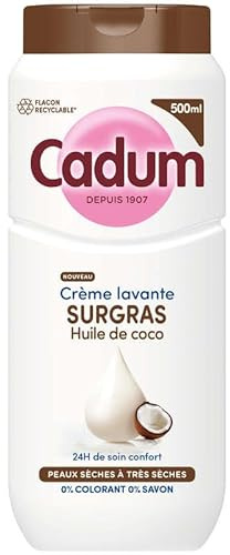 CADUM Surgras Crème douche à l'huile de coco 500 ml