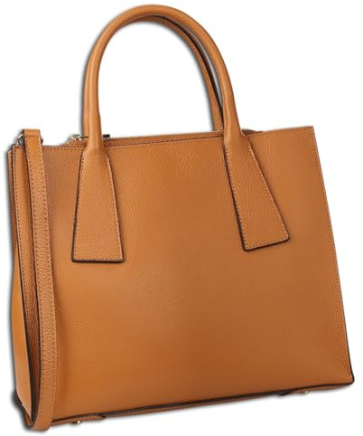Toscanto Tasche tan, hellbraun Handtasche groß 32x27cmx13cm OTT183HC4