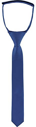 Ladeheid Kinder Jungen Krawatte KJ (31cm x 4cm, Blau)