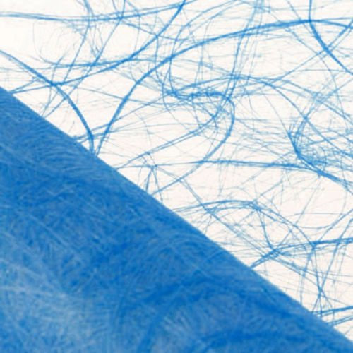 Sizoweb 5m, 20m, 25m Rolle 30cm oder 20cm breit Original Tischläufer Tischband Dekoration Fest Hochzeit Geburtstag Kommunion Taufe (5m x 20cm, Blau 7340)