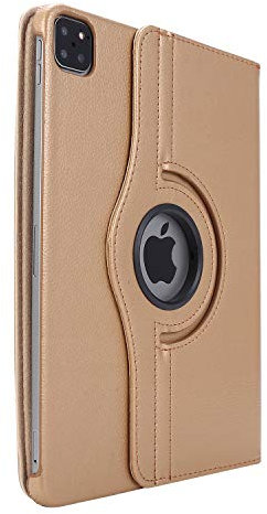 Lobwerk Étui de Protection Rotatif à 360° pour Apple iPad Pro 2020 11 Or