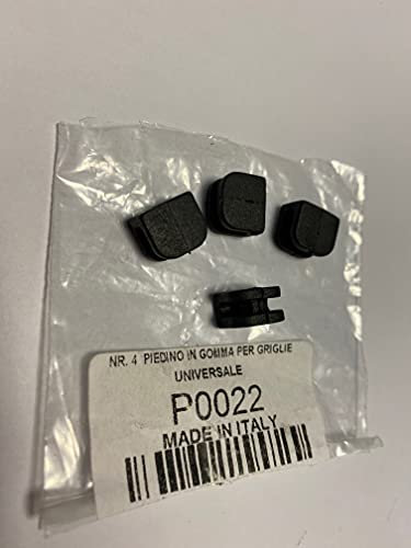 SET 4 GOMMINI PER PIANO COTTURA CUCINA A GAS GRIGLIA COMPATIBILI CON CANDY TONDA (no originali adattabili)