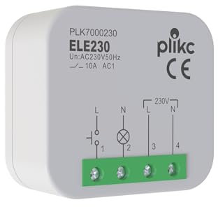 Plikc Relè elettronico silenzioso bistabile 230Vac (Normale - ELE230)
